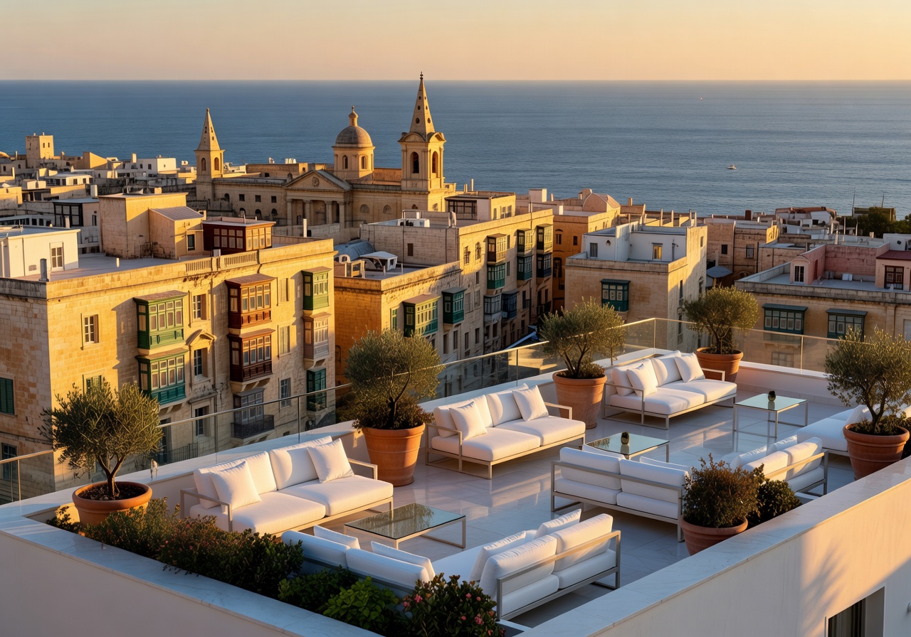 AX The Palace Malta Rooftop View