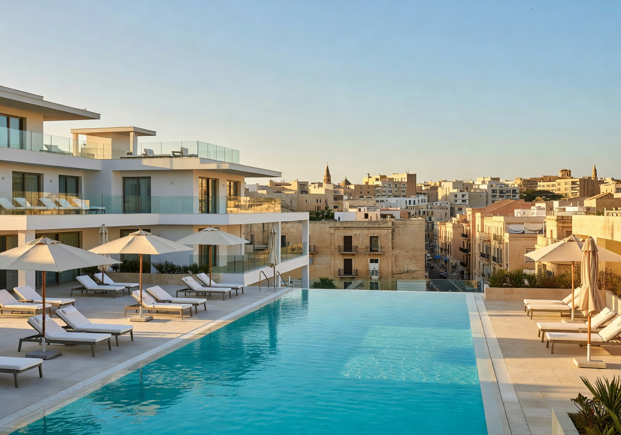 InterContinental Malta Pool City View