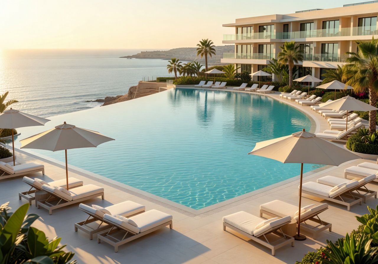 InterContinental Malta Pool and City View